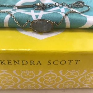 Kendra Scott Elisa gold pendent necklace